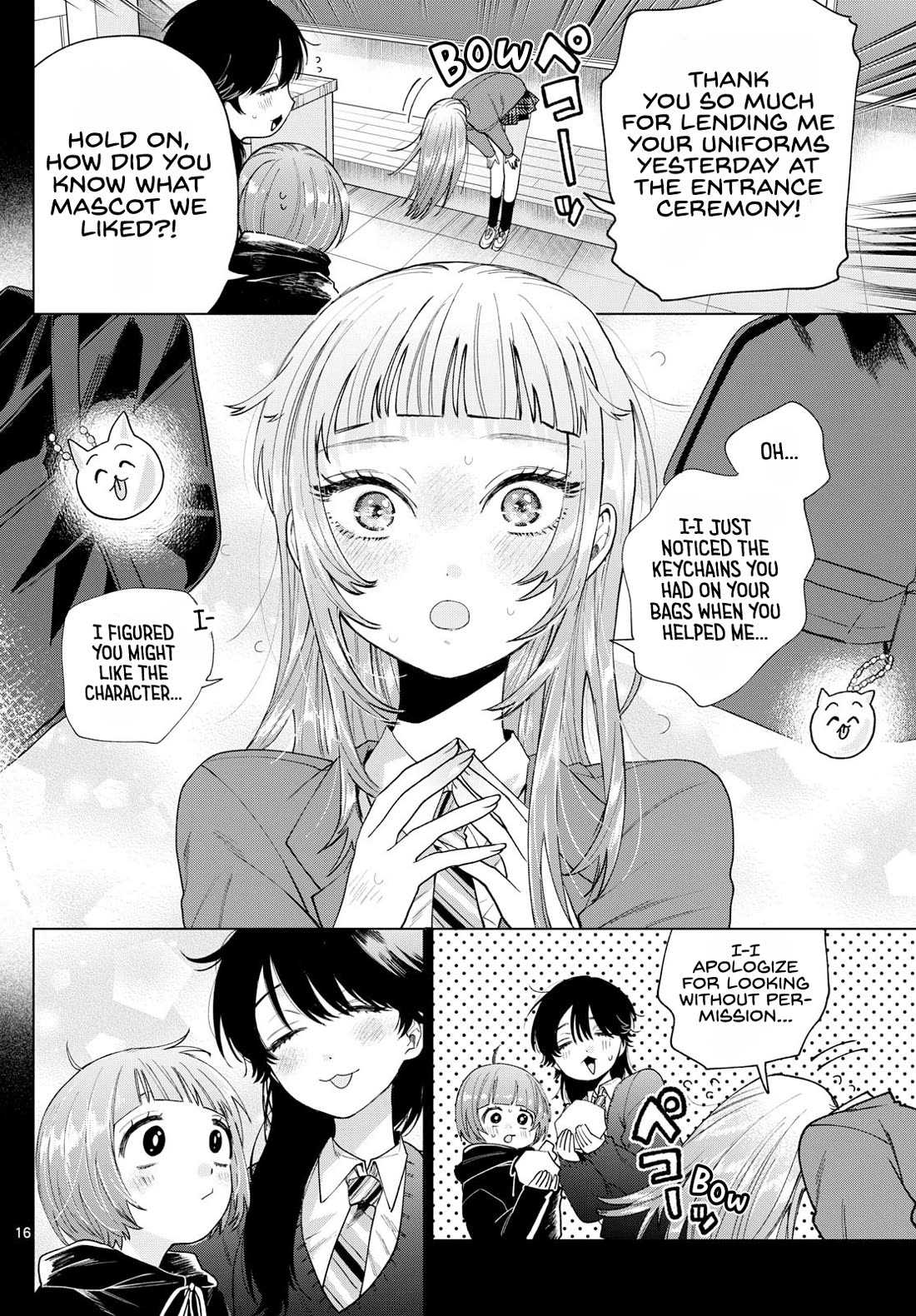 Momose Akira's First Love is a Failure. Chapter 14 page 16 - Chapter 14: Budding Friendship