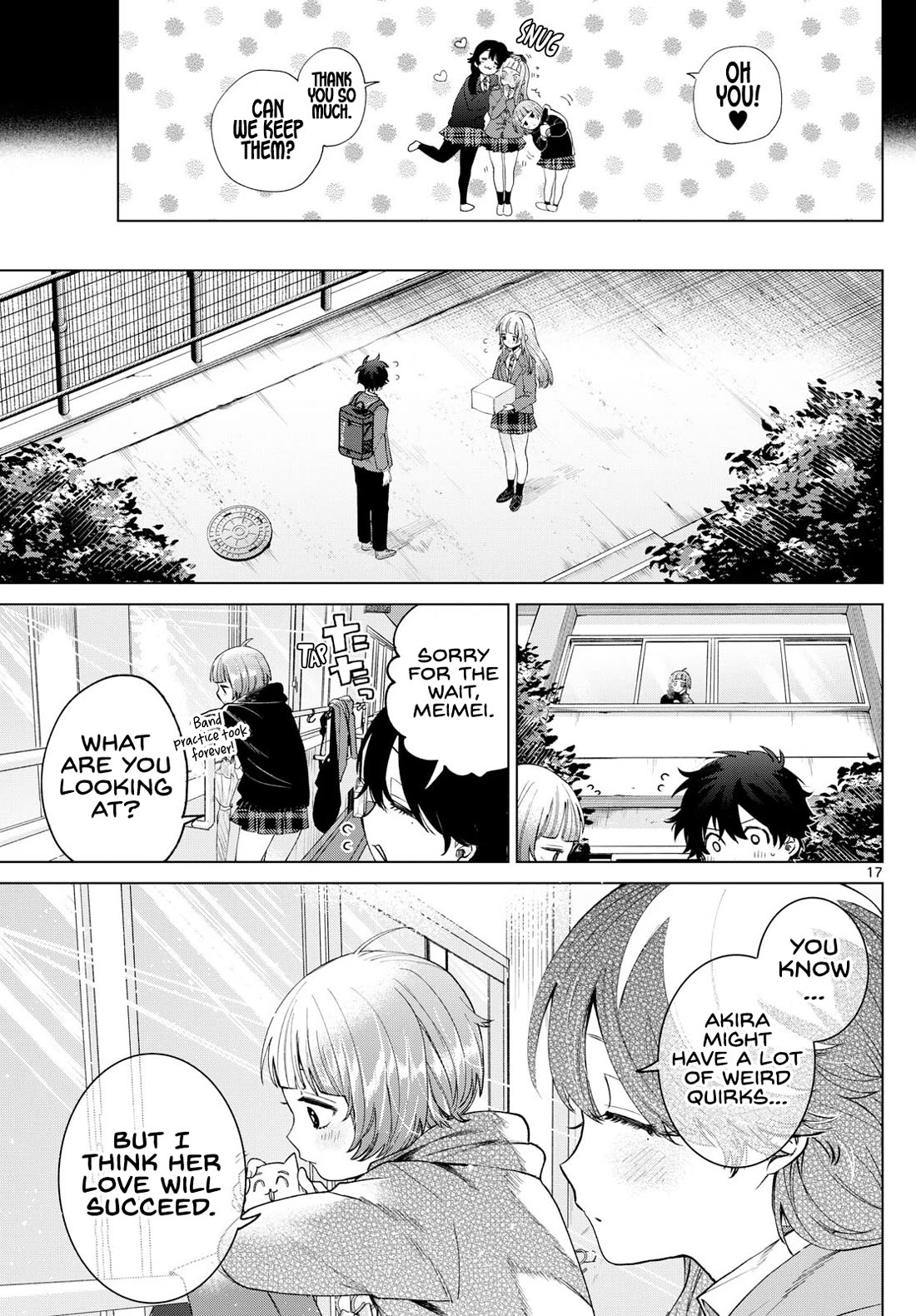 Momose Akira's First Love is a Failure. Chapter 14 page 17 - Chapter 14: Budding Friendship