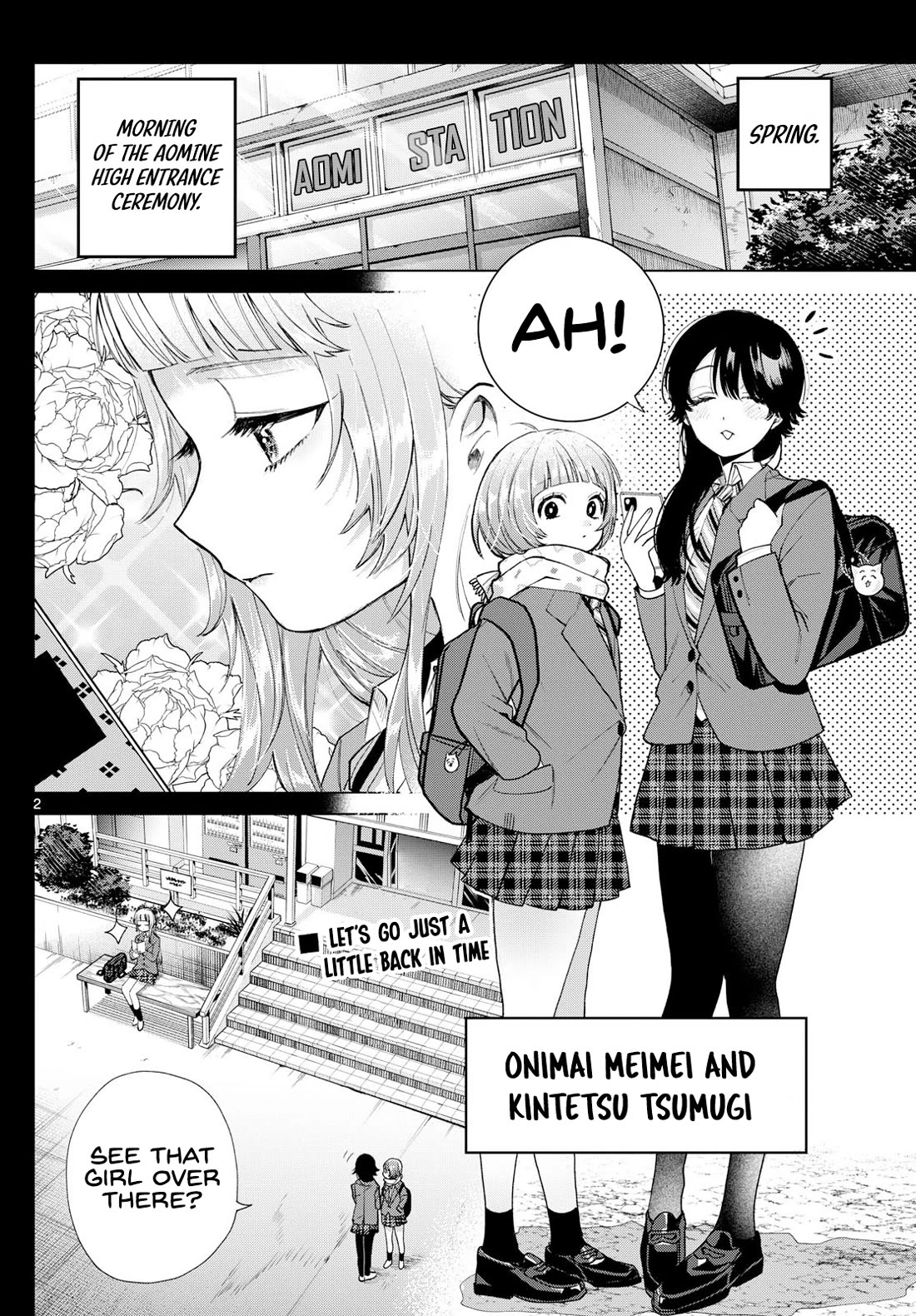 Momose Akira's First Love is a Failure. Chapter 14 page 2 - Chapter 14: Budding Friendship