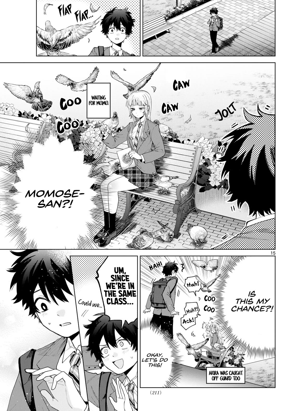 Momose Akira's First Love is a Failure. Chapter 15 page 15 - Chapter 15: Library Mission