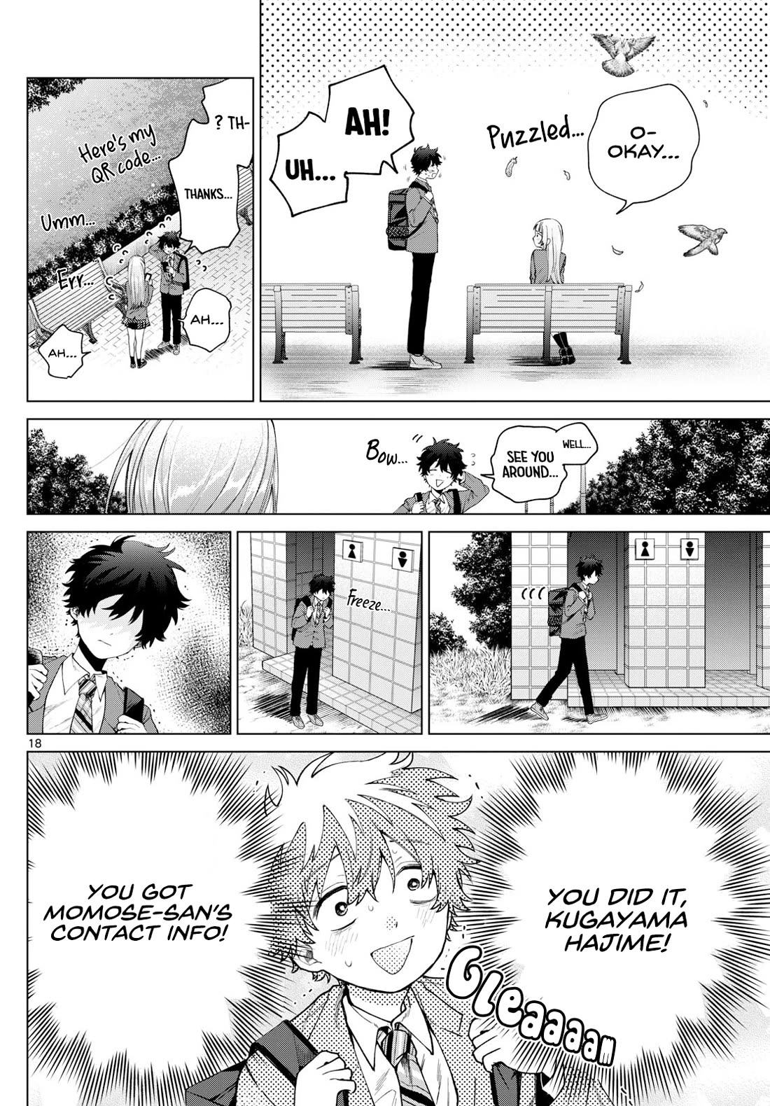 Momose Akira's First Love is a Failure. Chapter 15 page 18 - Chapter 15: Library Mission