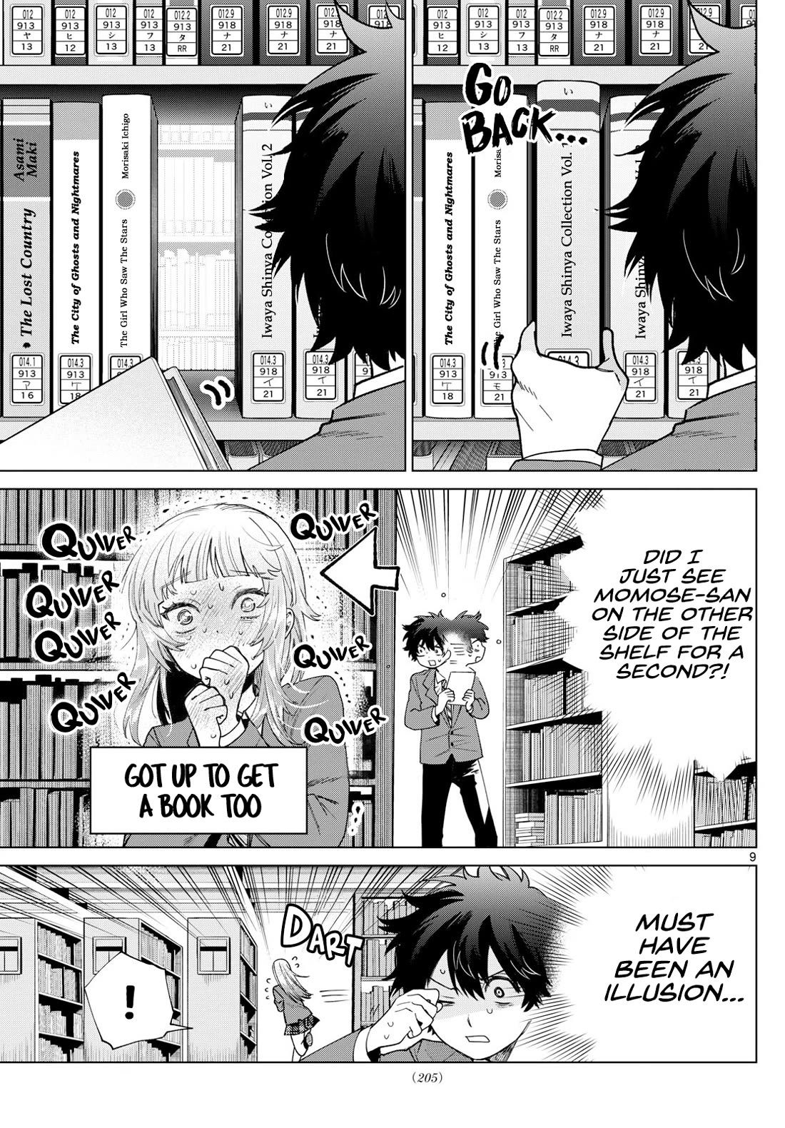 Momose Akira's First Love is a Failure. Chapter 15 page 9 - Chapter 15: Library Mission