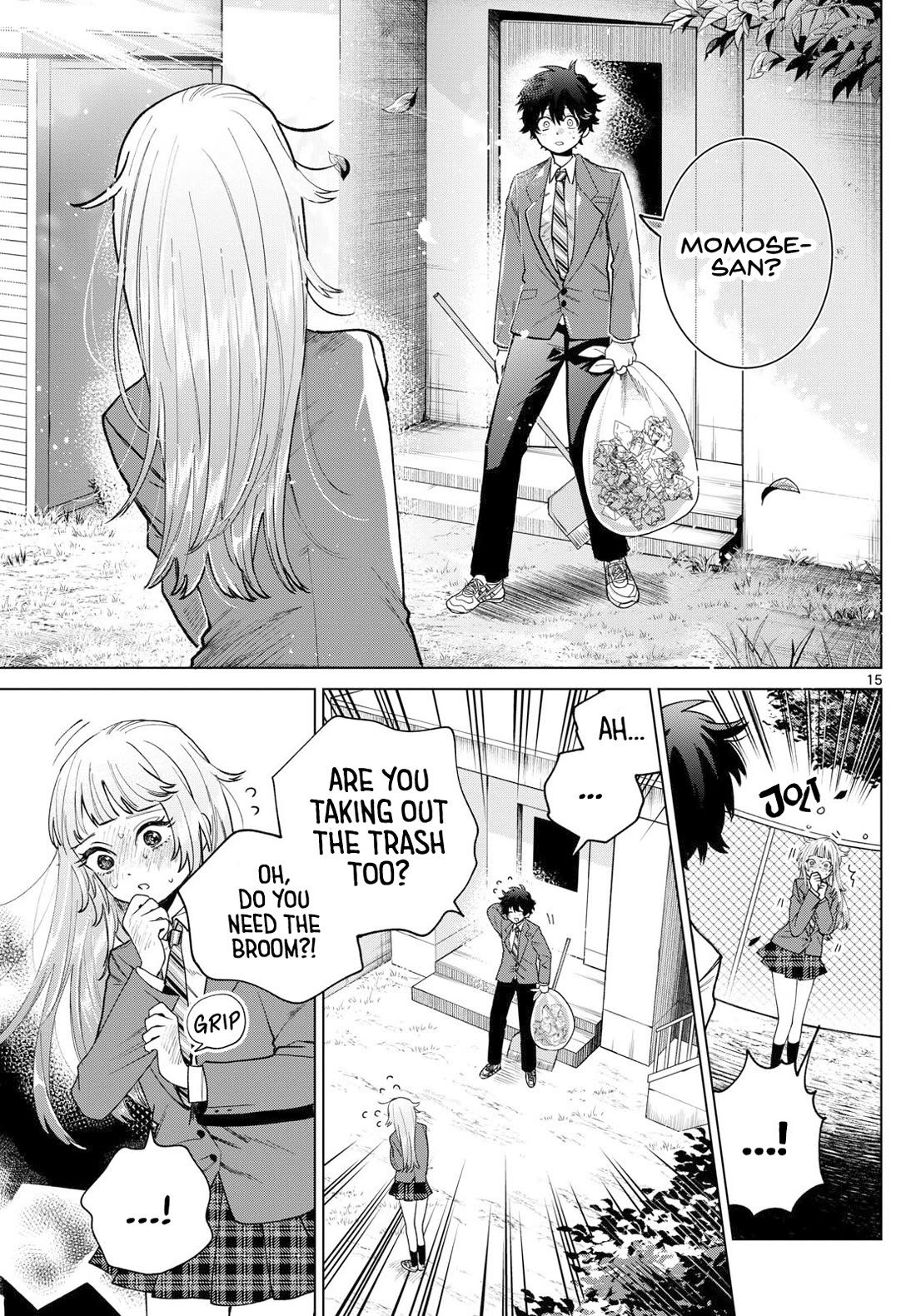 Momose Akira's First Love is a Failure. Chapter 16 page 15 - Chapter 16: Positivity Runs Amok