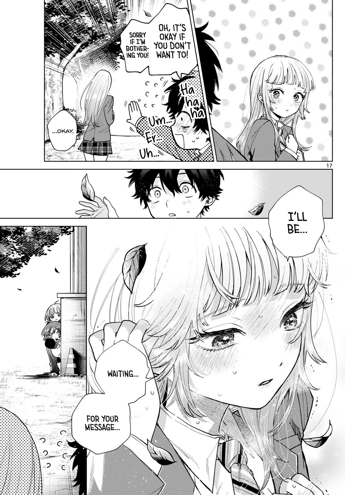 Momose Akira's First Love is a Failure. Chapter 16 page 17 - Chapter 16: Positivity Runs Amok