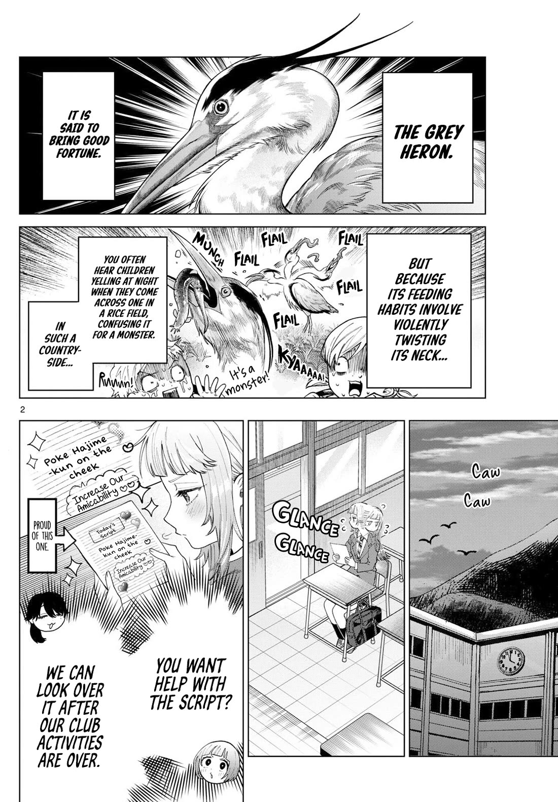 Momose Akira's First Love is a Failure. Chapter 16 page 2 - Chapter 16: Positivity Runs Amok