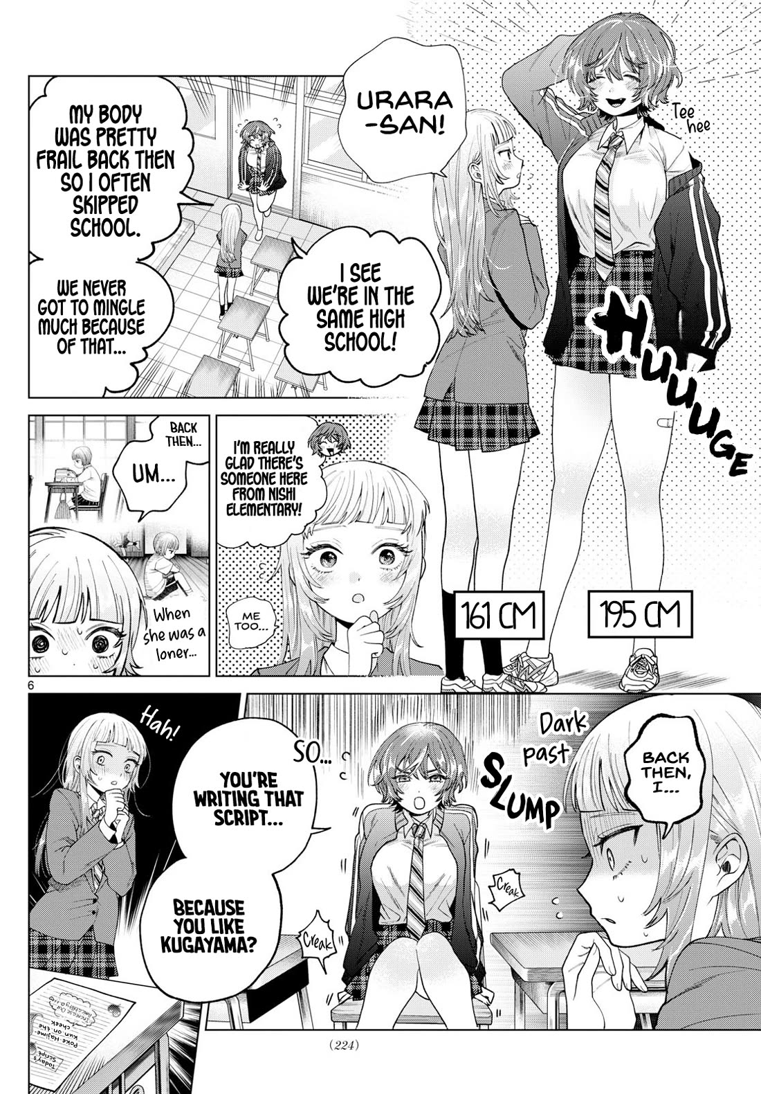 Momose Akira's First Love is a Failure. Chapter 16 page 6 - Chapter 16: Positivity Runs Amok