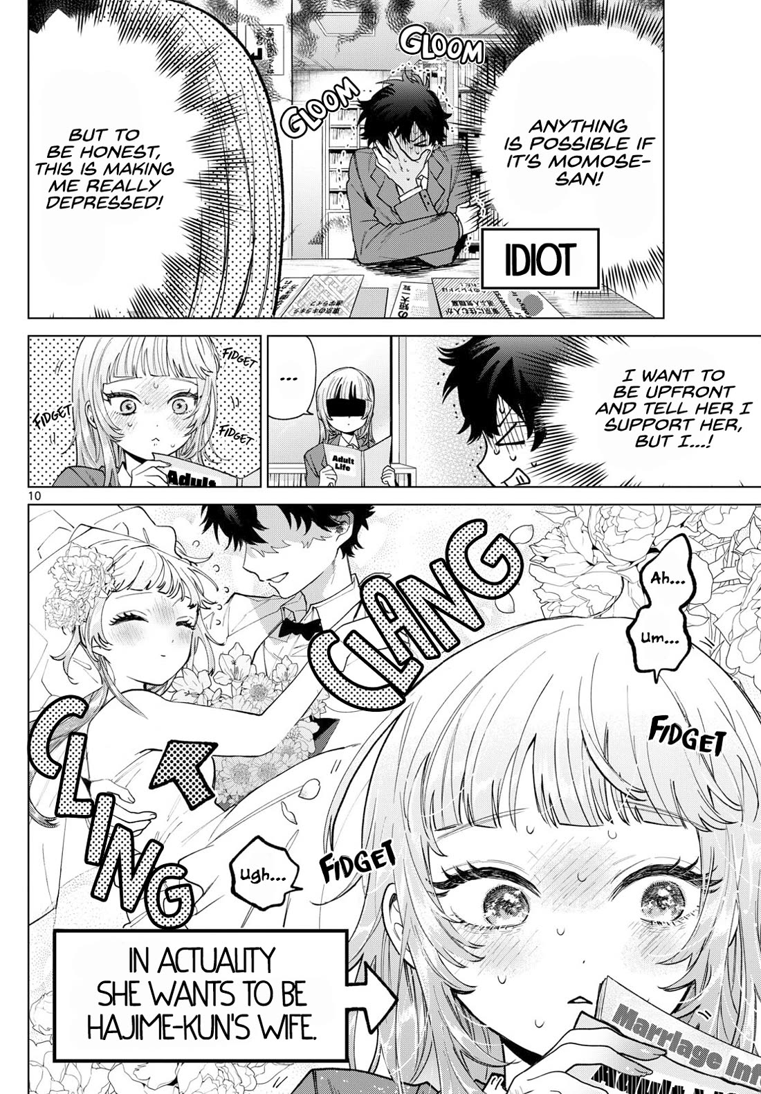Momose Akira's First Love is a Failure. Chapter 17 page 10 - Chapter 17: Imaginary Future in Progress