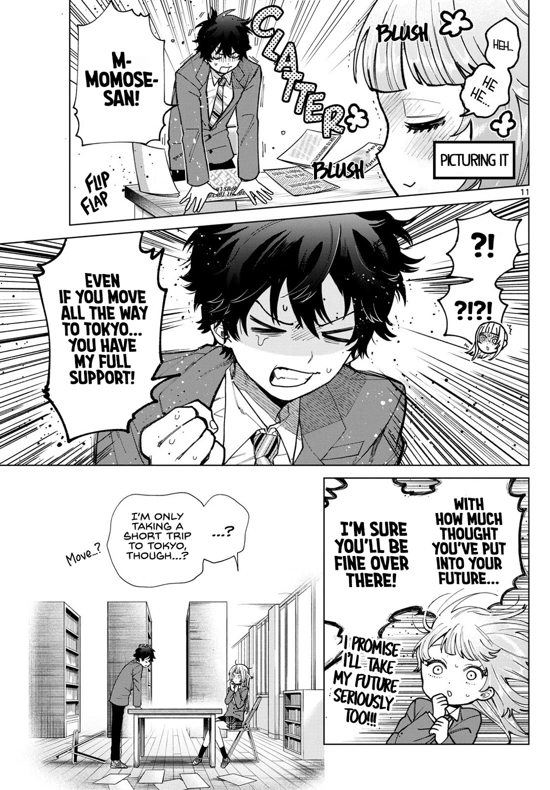 Momose Akira's First Love is a Failure. Chapter 17 page 11 - Chapter 17: Imaginary Future in Progress