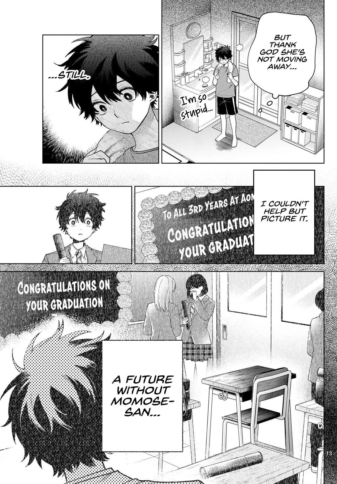 Momose Akira's First Love is a Failure. Chapter 17 page 13 - Chapter 17: Imaginary Future in Progress