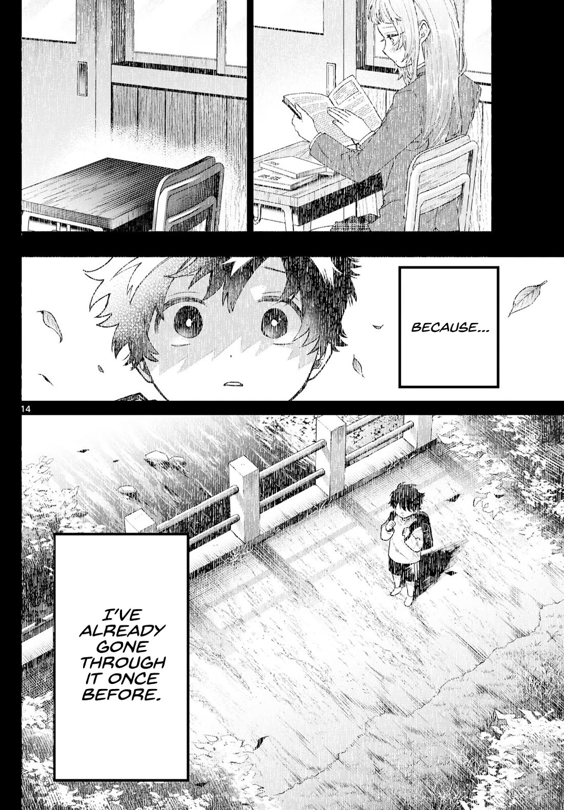 Momose Akira's First Love is a Failure. Chapter 17 page 14 - Chapter 17: Imaginary Future in Progress