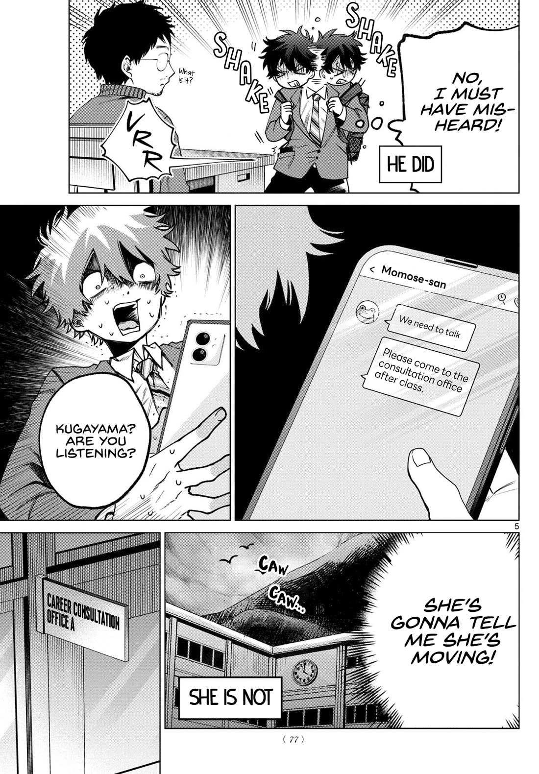 Momose Akira's First Love is a Failure. Chapter 17 page 5 - Chapter 17: Imaginary Future in Progress
