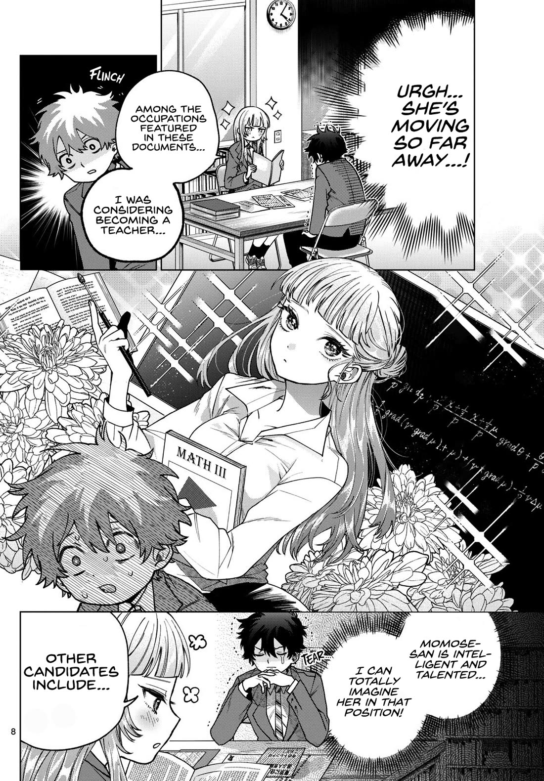 Momose Akira's First Love is a Failure. Chapter 17 page 8 - Chapter 17: Imaginary Future in Progress