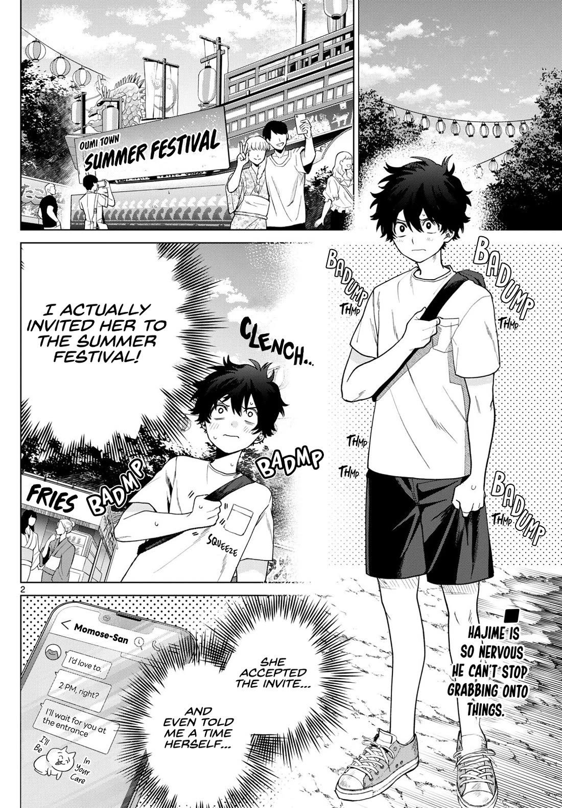 Momose Akira's First Love is a Failure. Chapter 18 page 2 - Chapter 18: Dancing To Your Own Rhythm