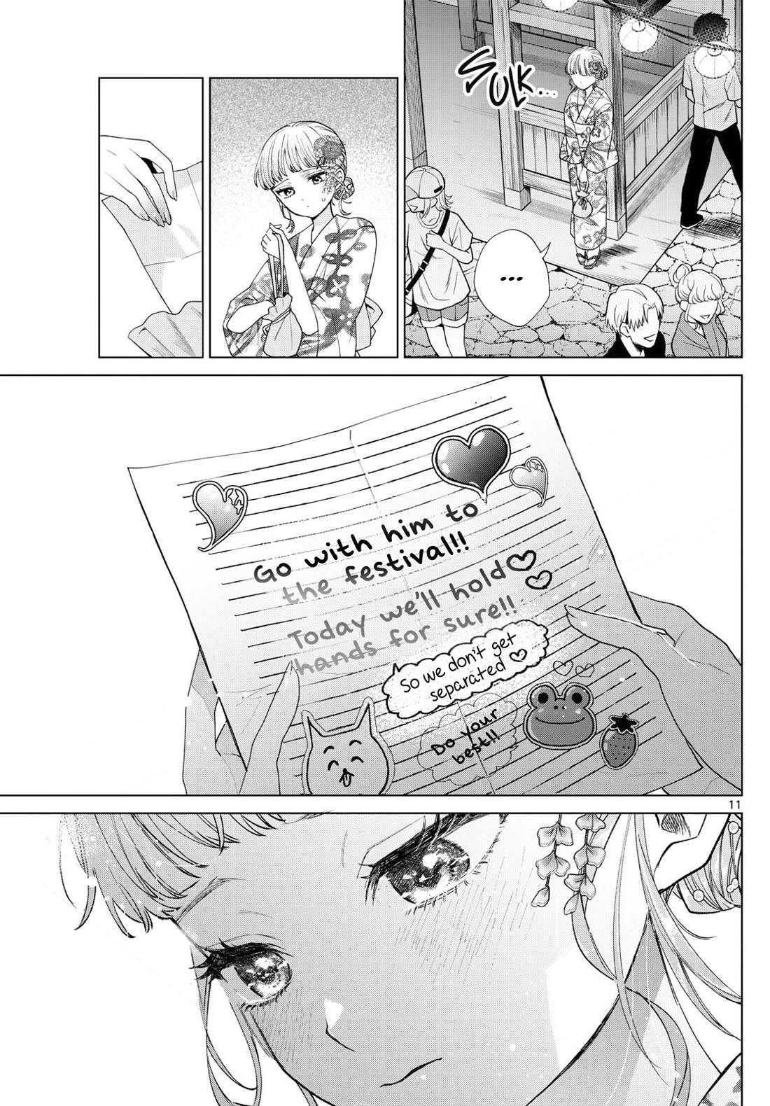 Momose Akira's First Love is a Failure. Chapter 19 page 11 - Chapter 19: Spending Time Together
