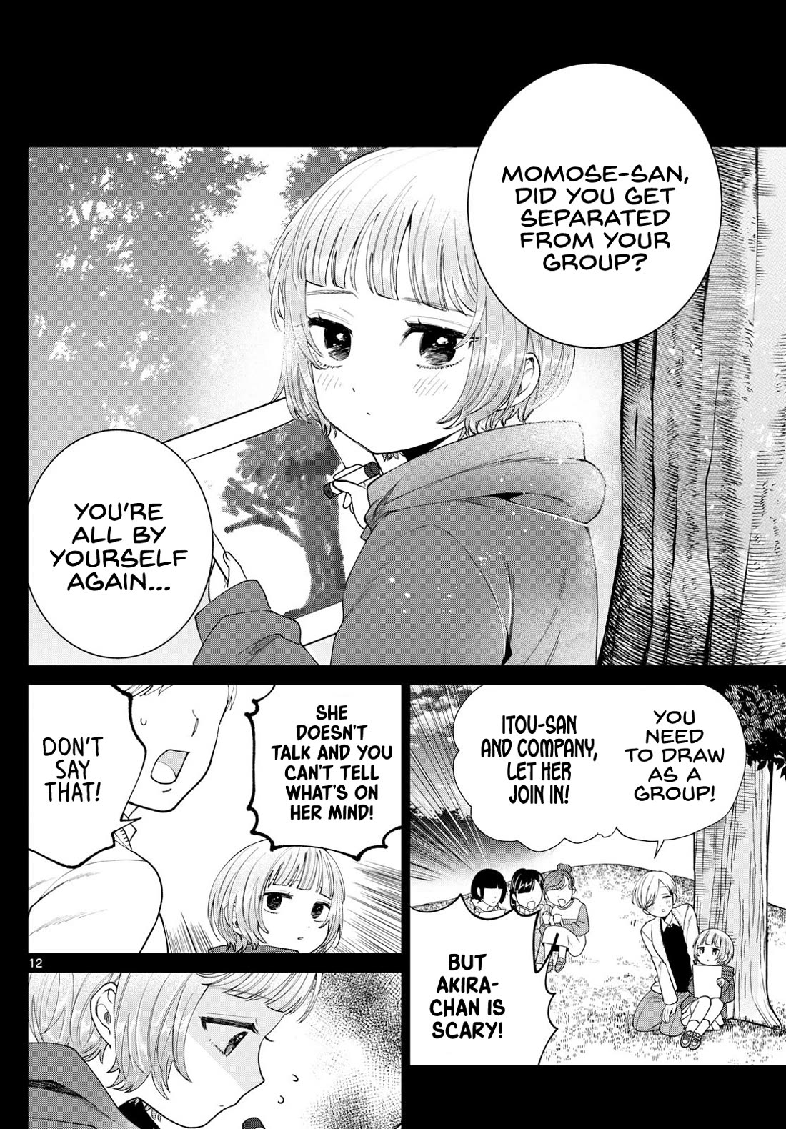 Momose Akira's First Love is a Failure. Chapter 19 page 12 - Chapter 19: Spending Time Together