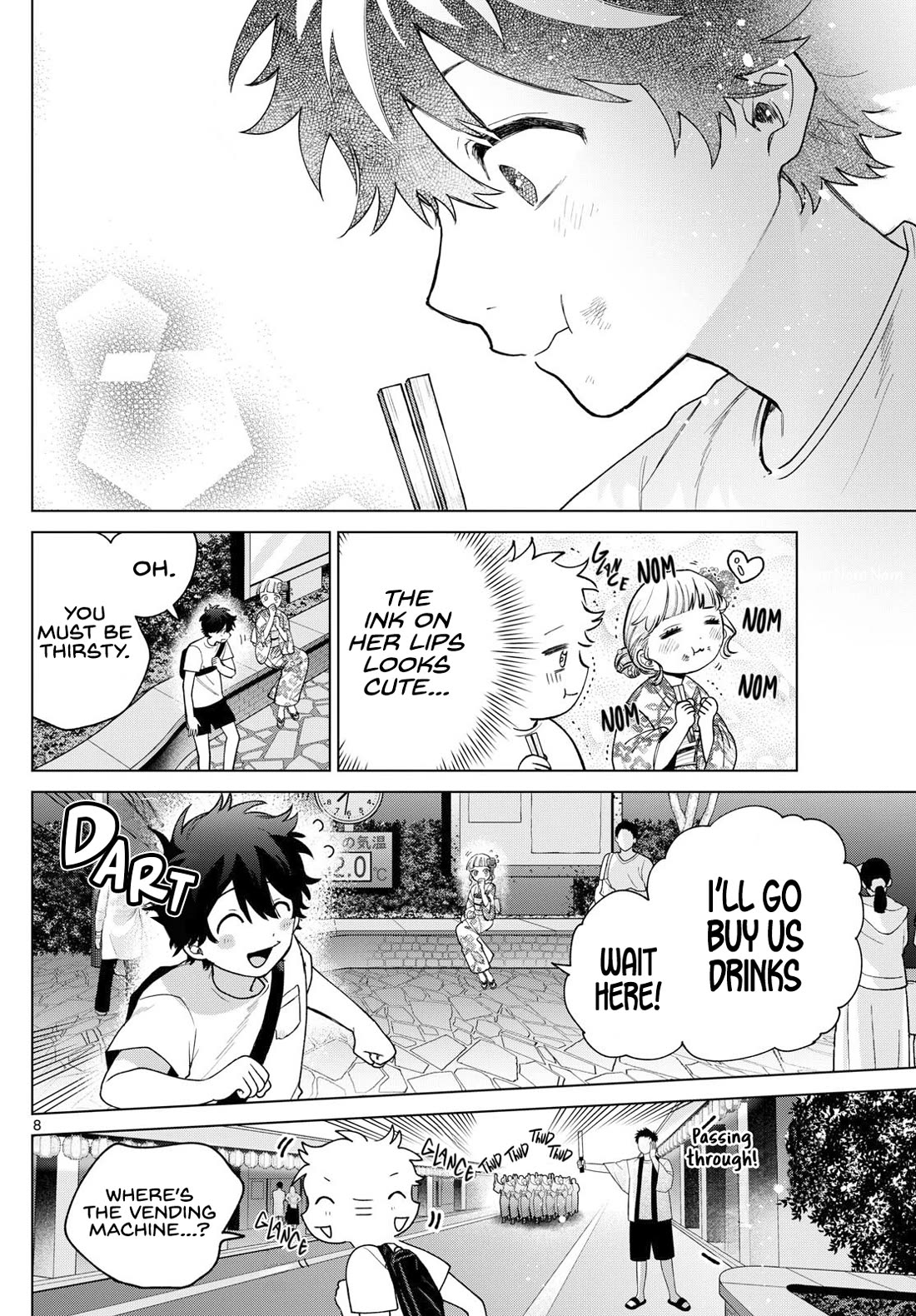 Momose Akira's First Love is a Failure. Chapter 19 page 8 - Chapter 19: Spending Time Together