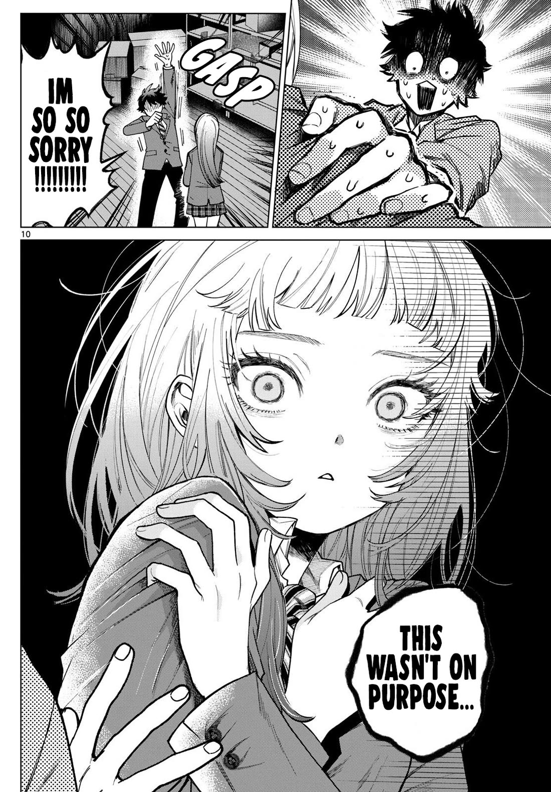 Momose Akira's First Love is a Failure. Chapter 2 page 10 - Chapter 2: Everything is going wrong