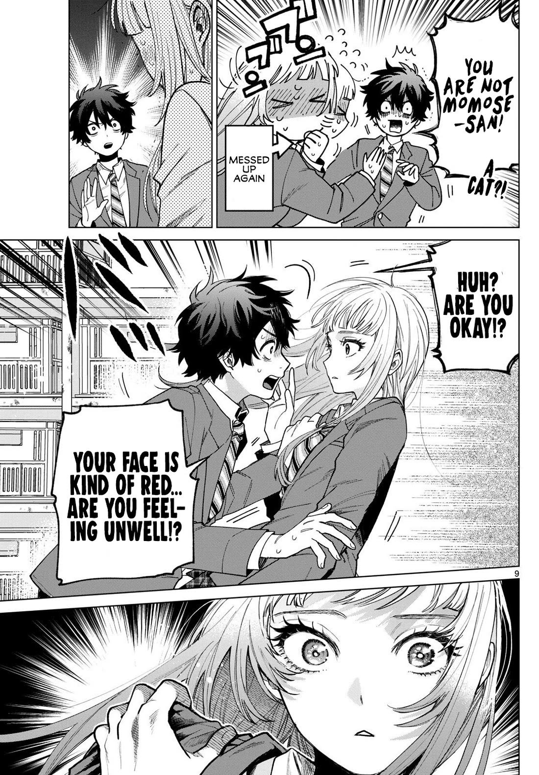 Momose Akira's First Love is a Failure. Chapter 2 page 9 - Chapter 2: Everything is going wrong