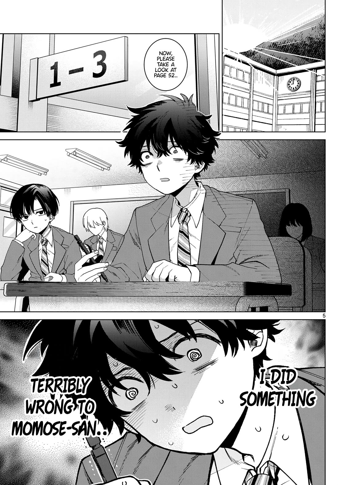 Momose Akira's First Love is a Failure. Chapter 21 page 6 - Chapter 21: Contemplating that Unexpected Thing
