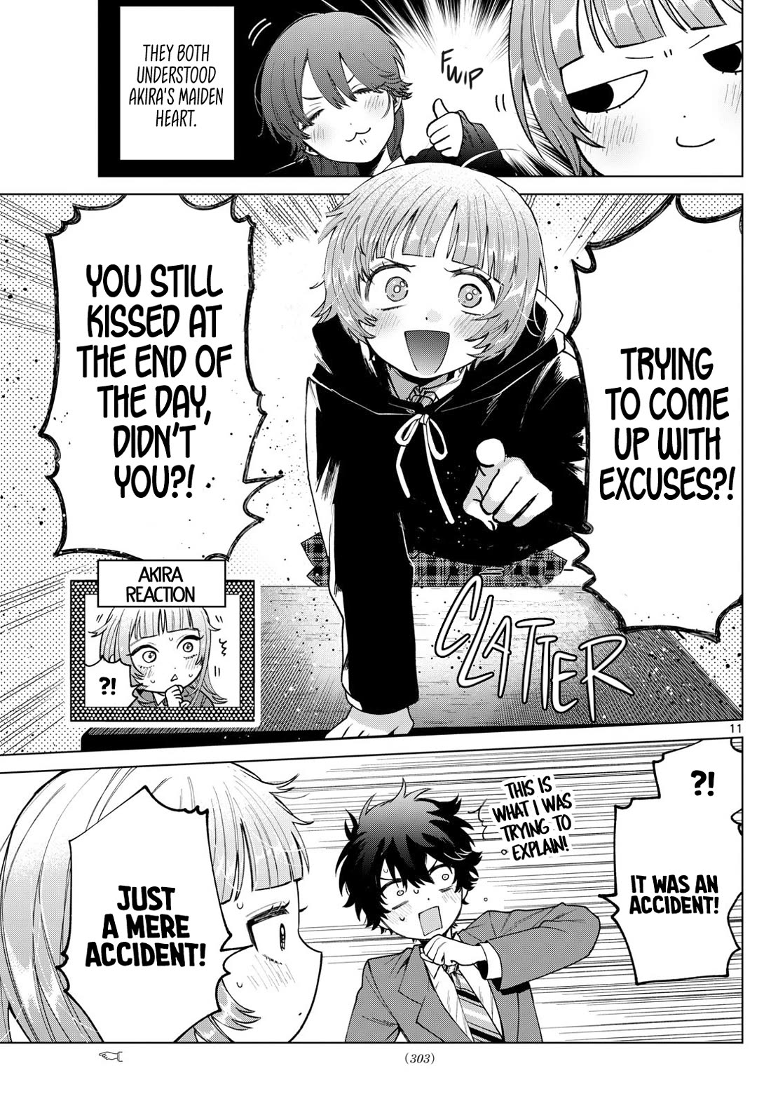 Momose Akira's First Love is a Failure. Chapter 22 page 11 - Chapter 22: Accident or Incident?