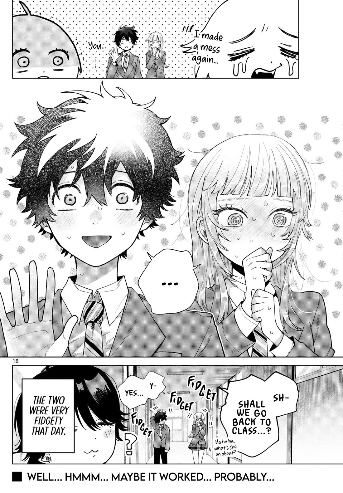 Momose Akira's First Love is a Failure. Chapter 22 page 18 - Chapter 22: Accident or Incident?