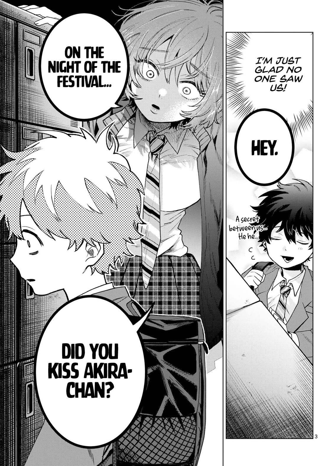 Momose Akira's First Love is a Failure. Chapter 22 page 3 - Chapter 22: Accident or Incident?