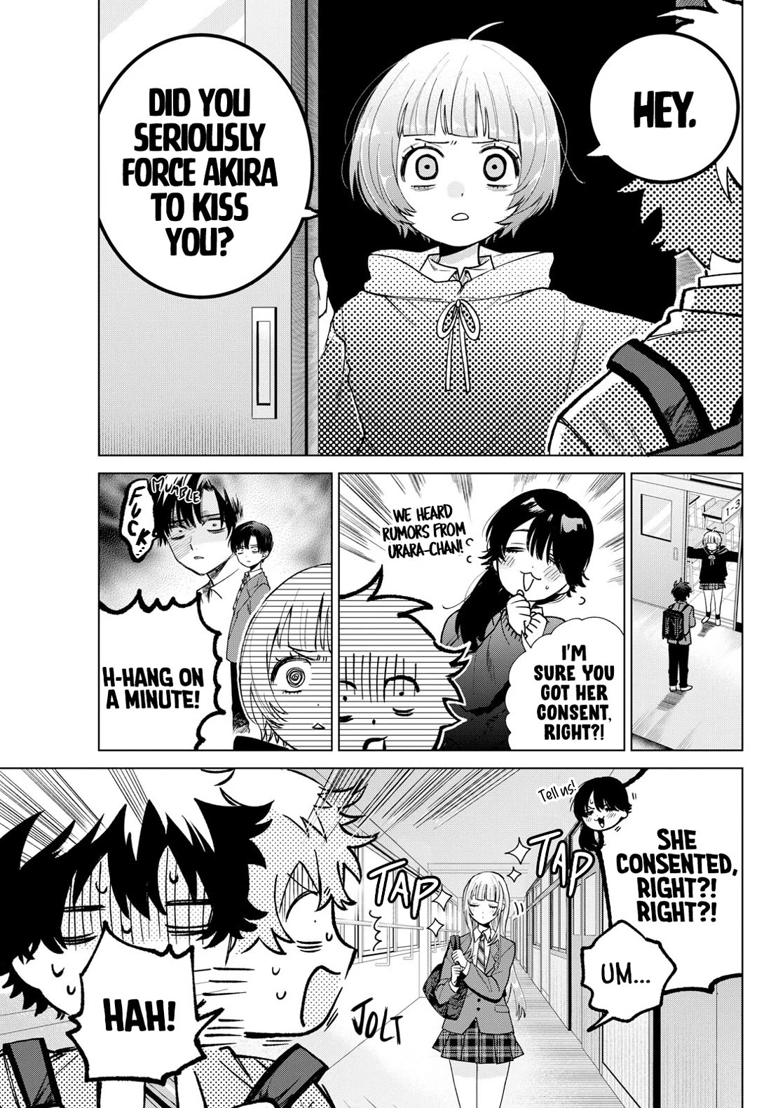 Momose Akira's First Love is a Failure. Chapter 22 page 5 - Chapter 22: Accident or Incident?