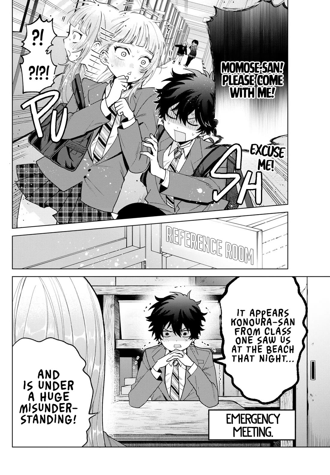 Momose Akira's First Love is a Failure. Chapter 22 page 6 - Chapter 22: Accident or Incident?