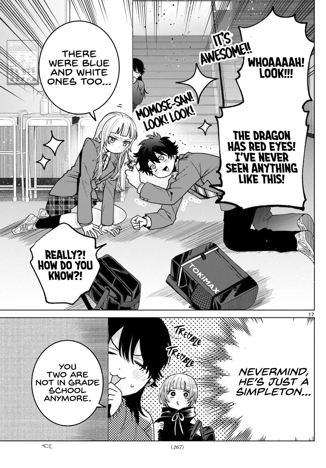 Momose Akira's First Love is a Failure. Chapter 23 page 17 - Chapter 23: Preparing for the Real Souvenir