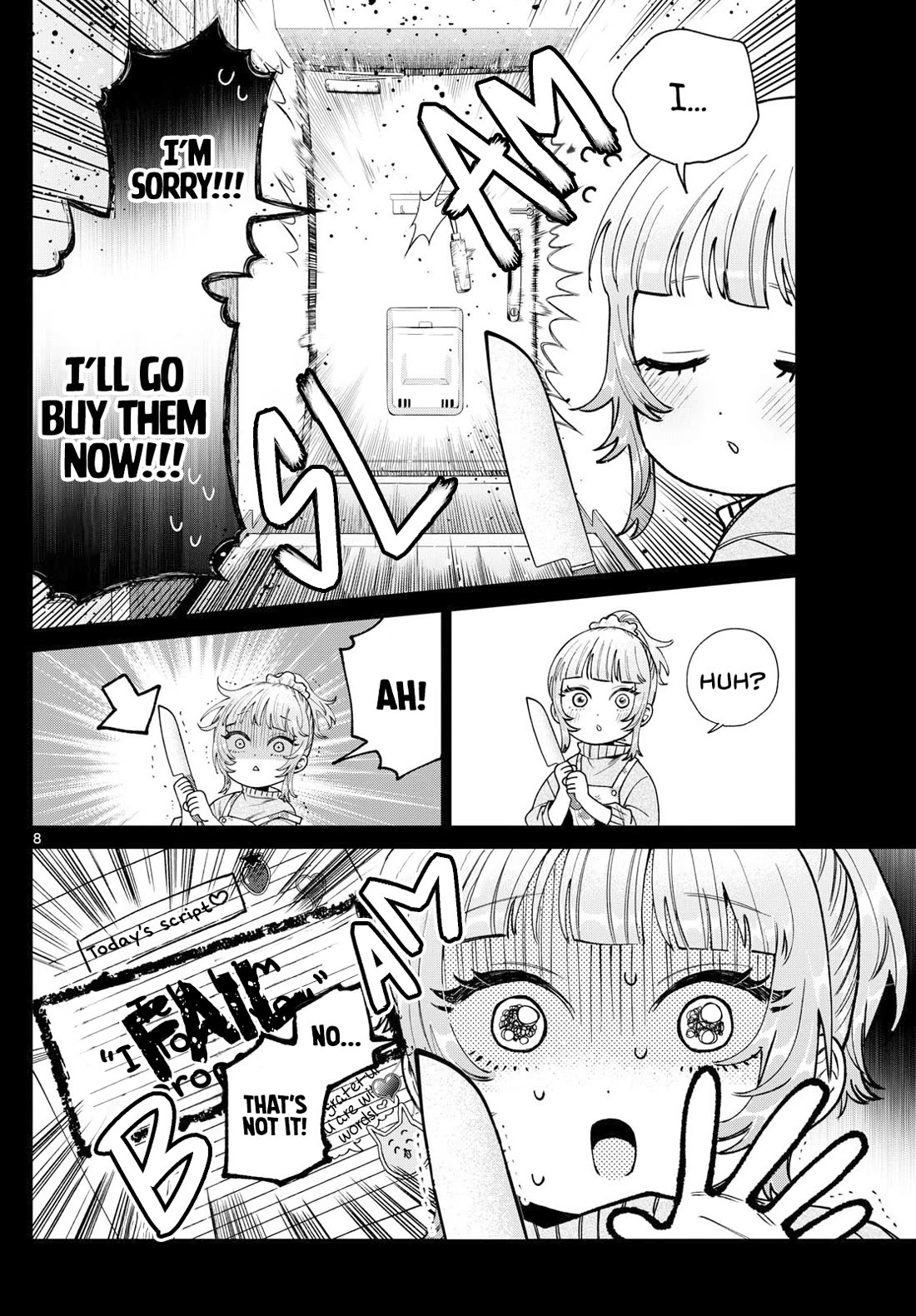 Momose Akira's First Love is a Failure. Chapter 24 page 8 - Chapter 24: A Certain Girl's Struggles