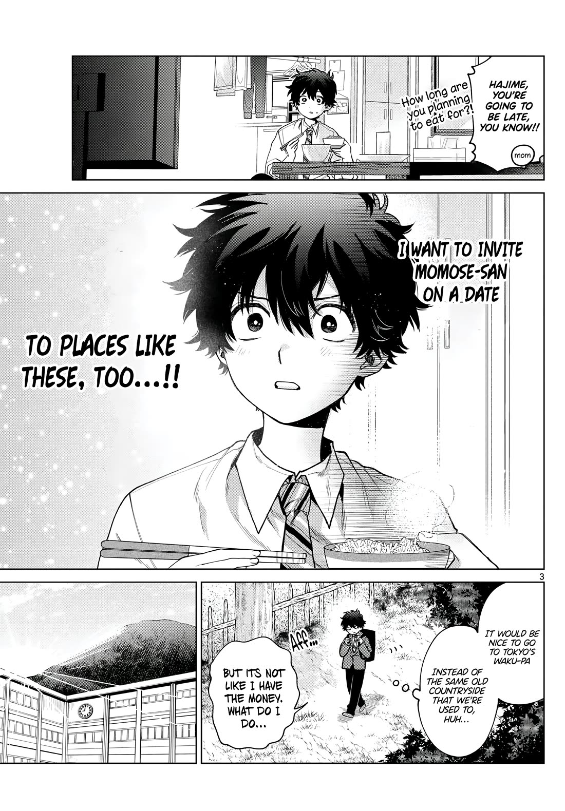 Momose Akira's First Love is a Failure. Chapter 25 page 4 - Chapter 25: Meeting the Fiery Captain