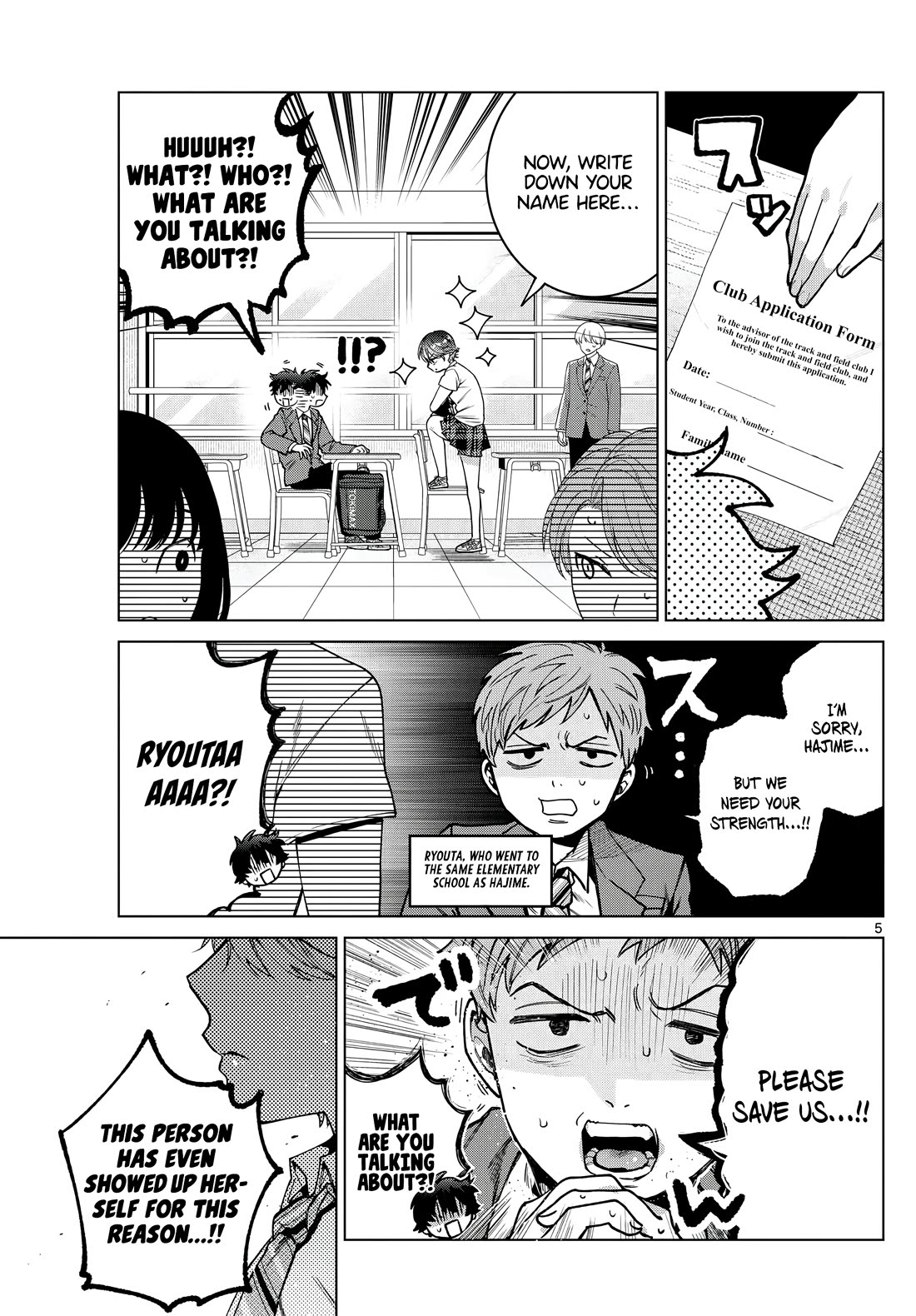 Momose Akira's First Love is a Failure. Chapter 25 page 6 - Chapter 25: Meeting the Fiery Captain