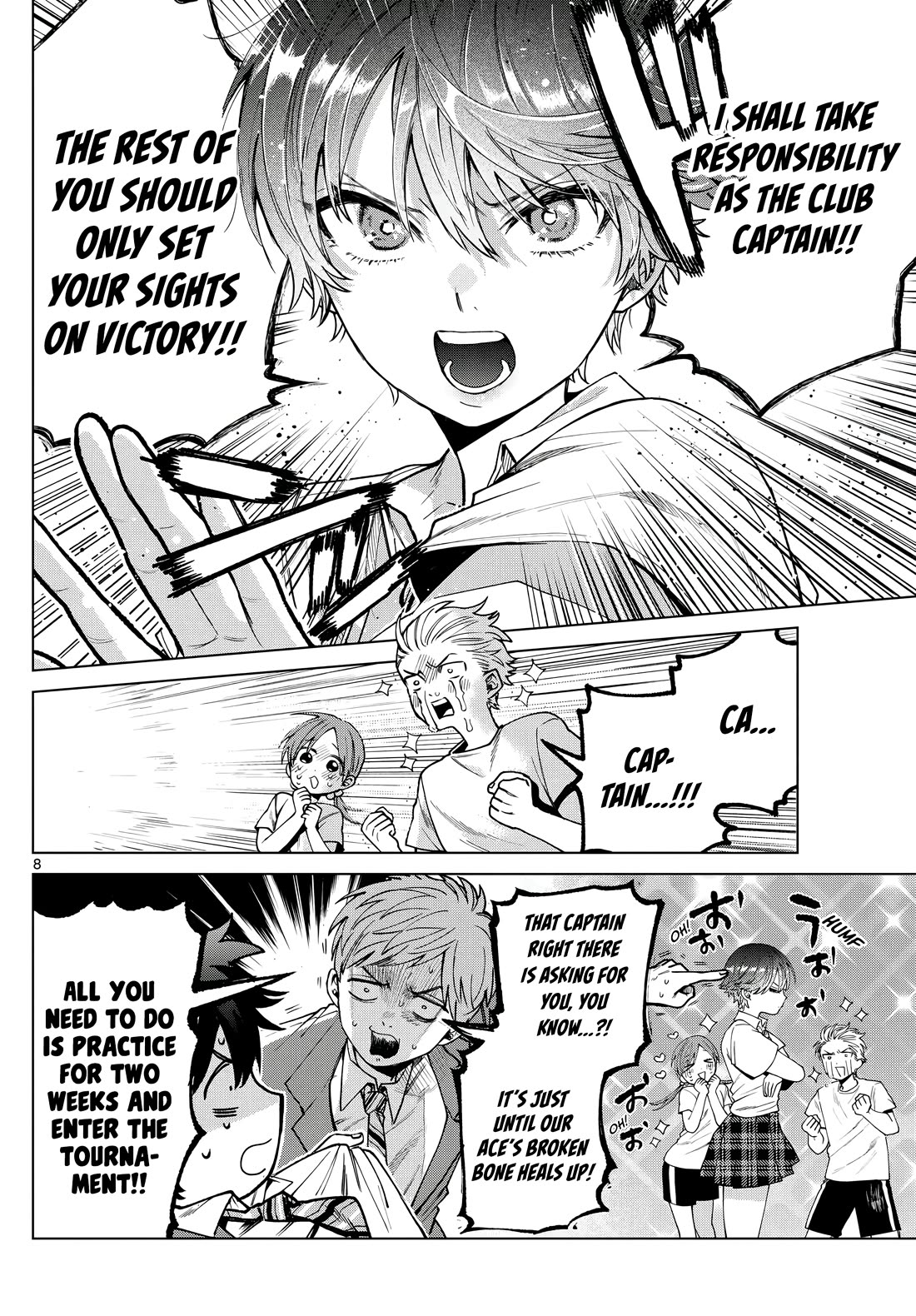 Momose Akira's First Love is a Failure. Chapter 25 page 9 - Chapter 25: Meeting the Fiery Captain