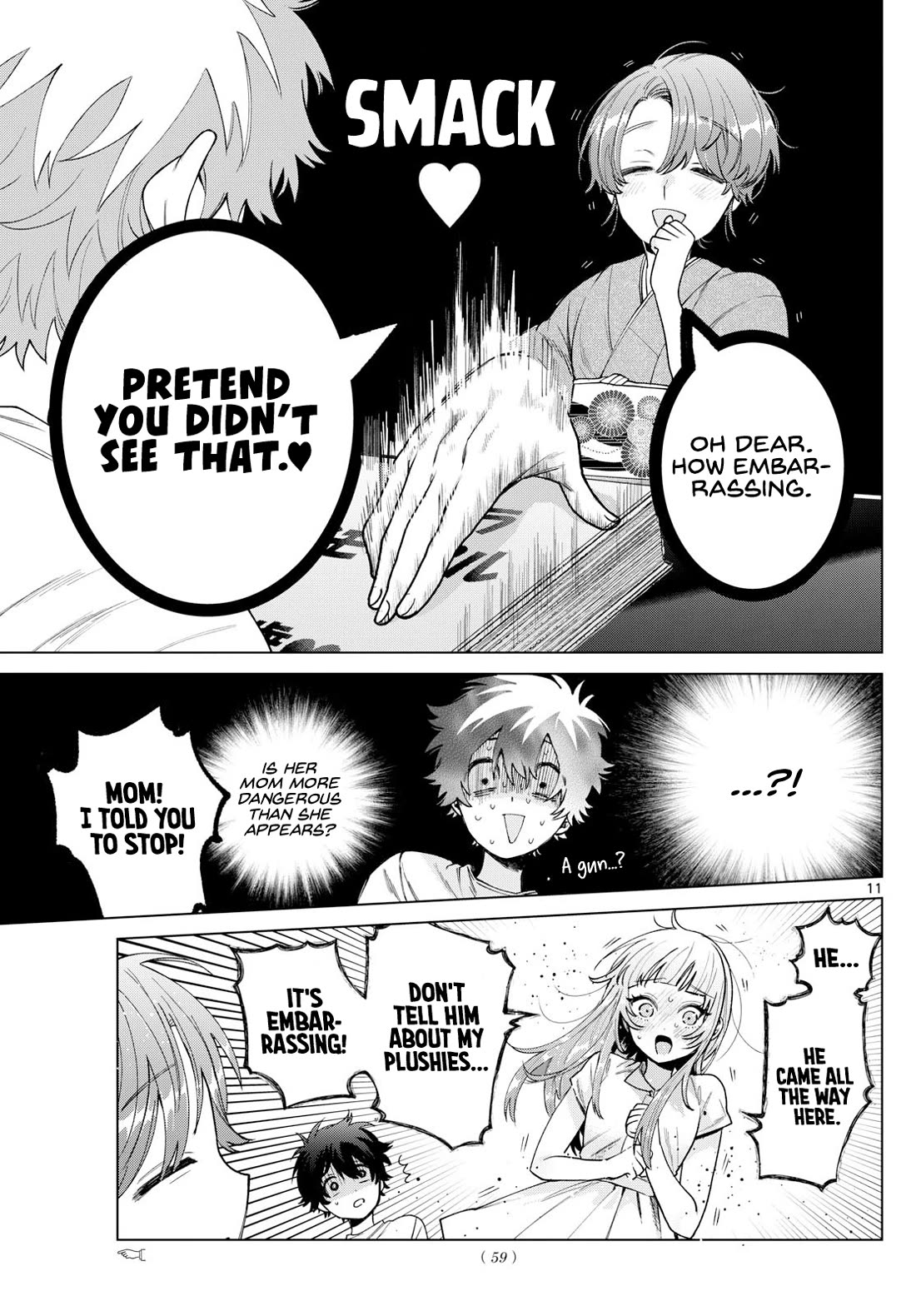 Momose Akira's First Love is a Failure. Chapter 28 page 11 - Chapter 28: Meeting the Scary Mom