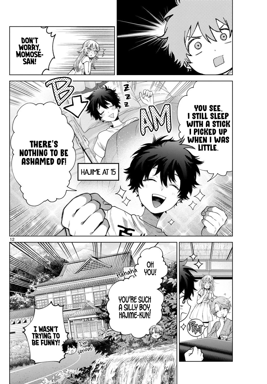 Momose Akira's First Love is a Failure. Chapter 28 page 12 - Chapter 28: Meeting the Scary Mom