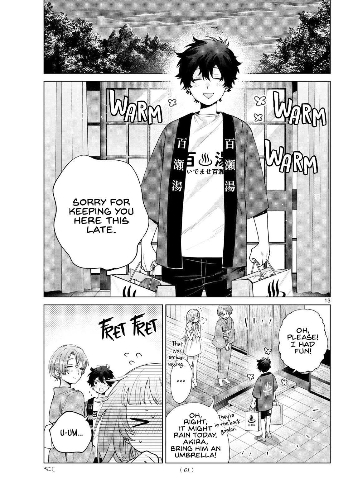 Momose Akira's First Love is a Failure. Chapter 28 page 13 - Chapter 28: Meeting the Scary Mom