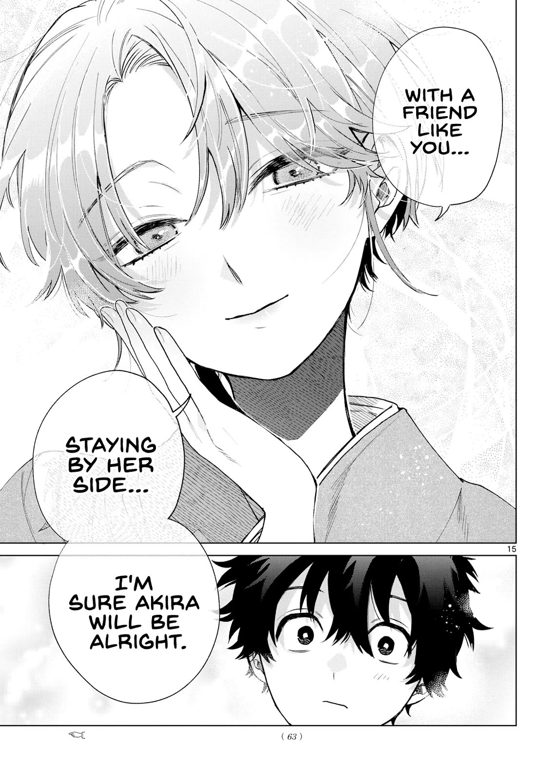 Momose Akira's First Love is a Failure. Chapter 28 page 15 - Chapter 28: Meeting the Scary Mom