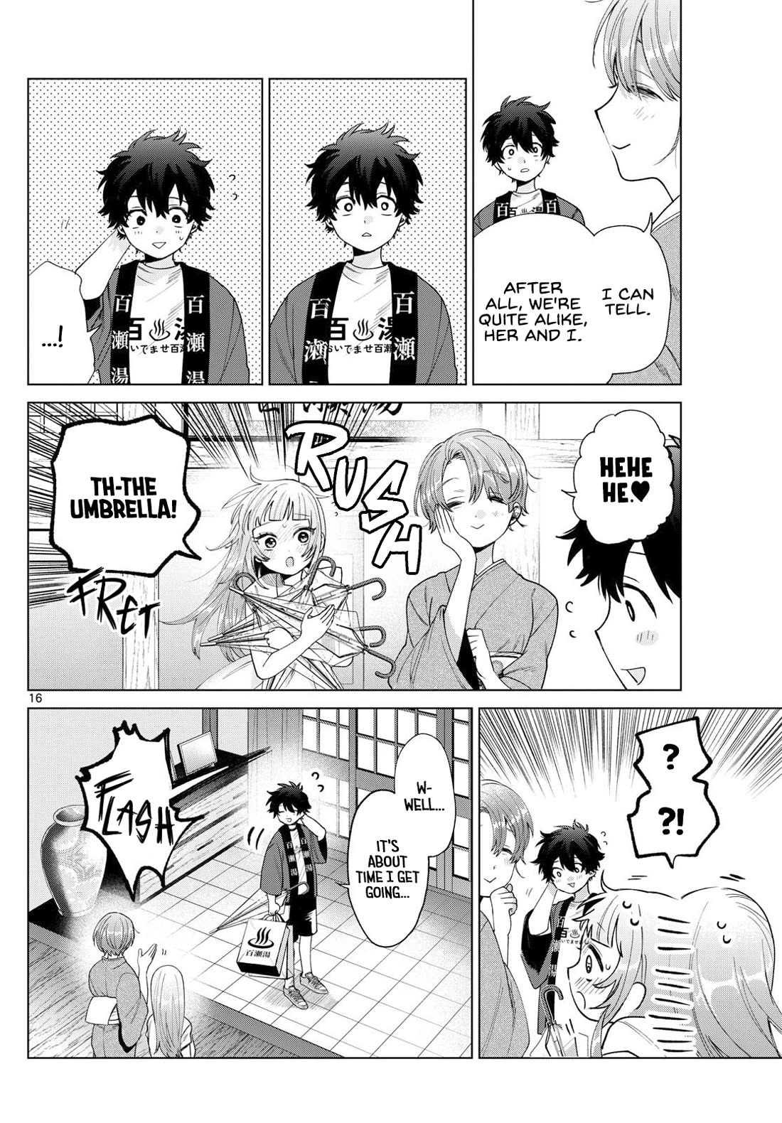 Momose Akira's First Love is a Failure. Chapter 28 page 16 - Chapter 28: Meeting the Scary Mom