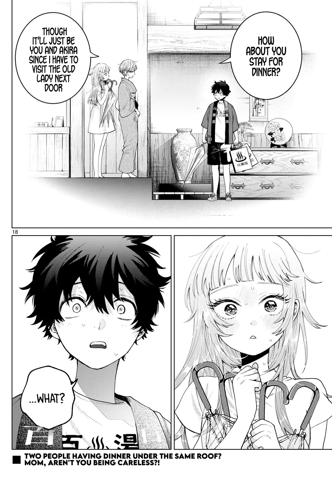 Momose Akira's First Love is a Failure. Chapter 28 page 18 - Chapter 28: Meeting the Scary Mom