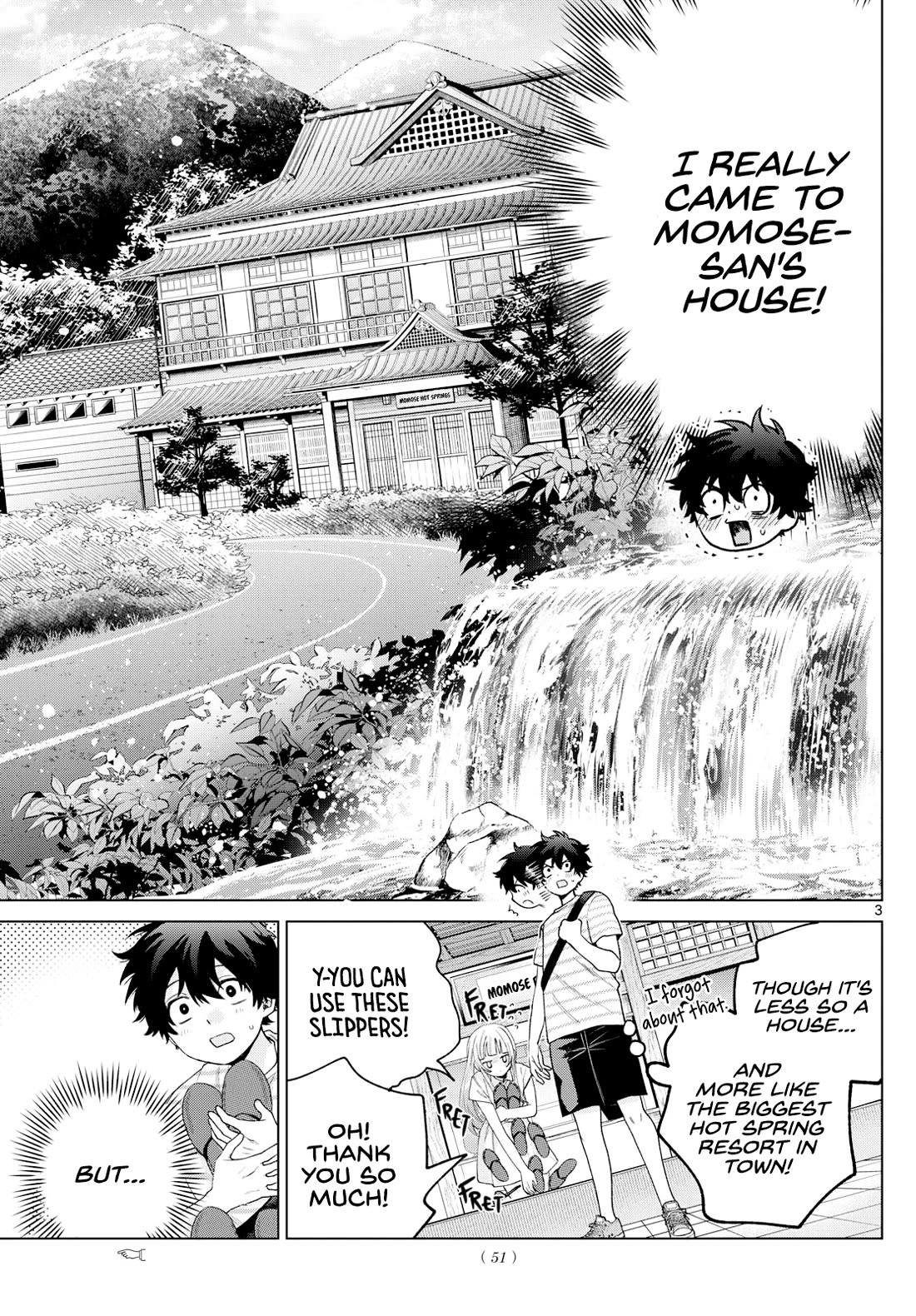 Momose Akira's First Love is a Failure. Chapter 28 page 3 - Chapter 28: Meeting the Scary Mom