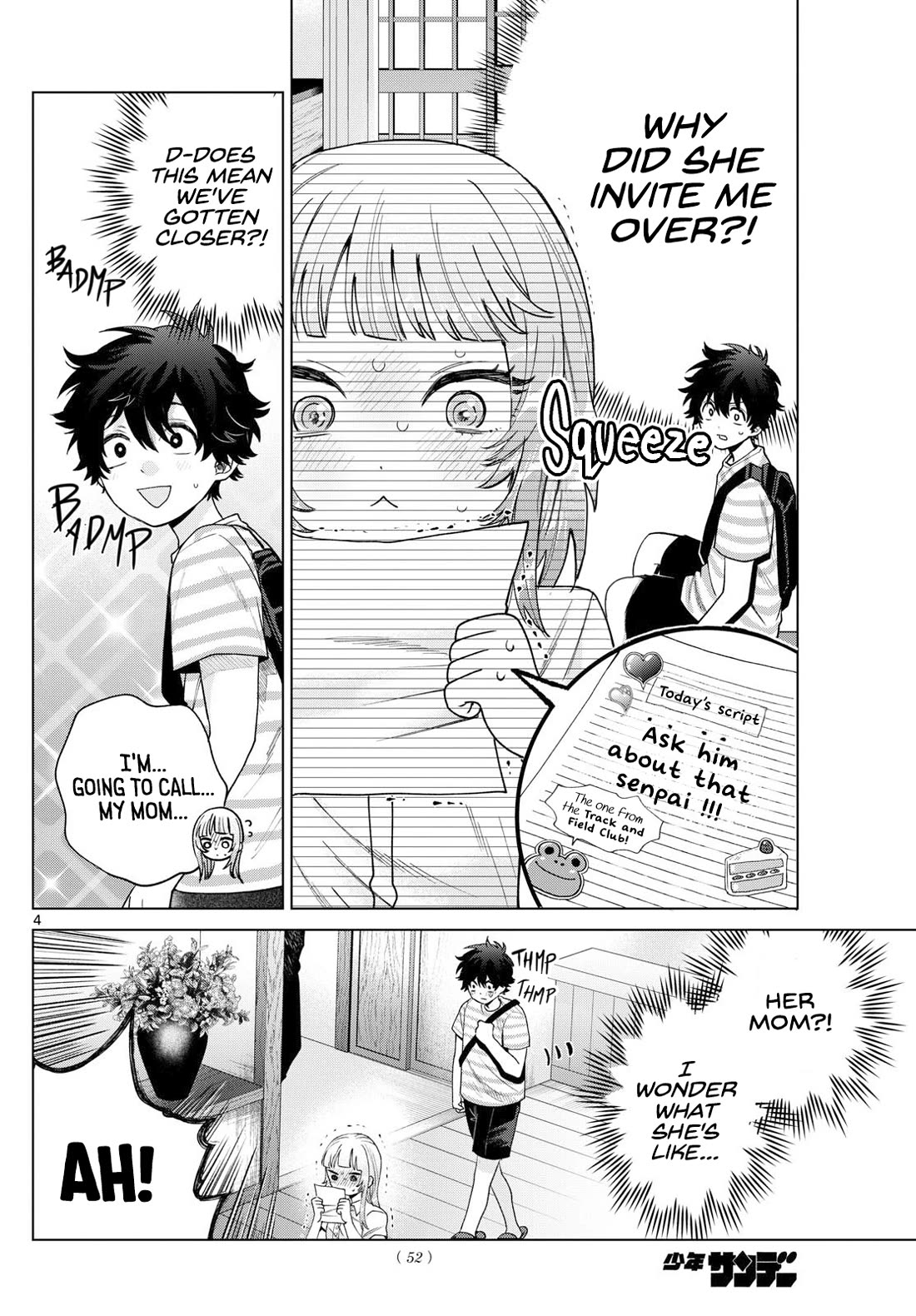 Momose Akira's First Love is a Failure. Chapter 28 page 4 - Chapter 28: Meeting the Scary Mom