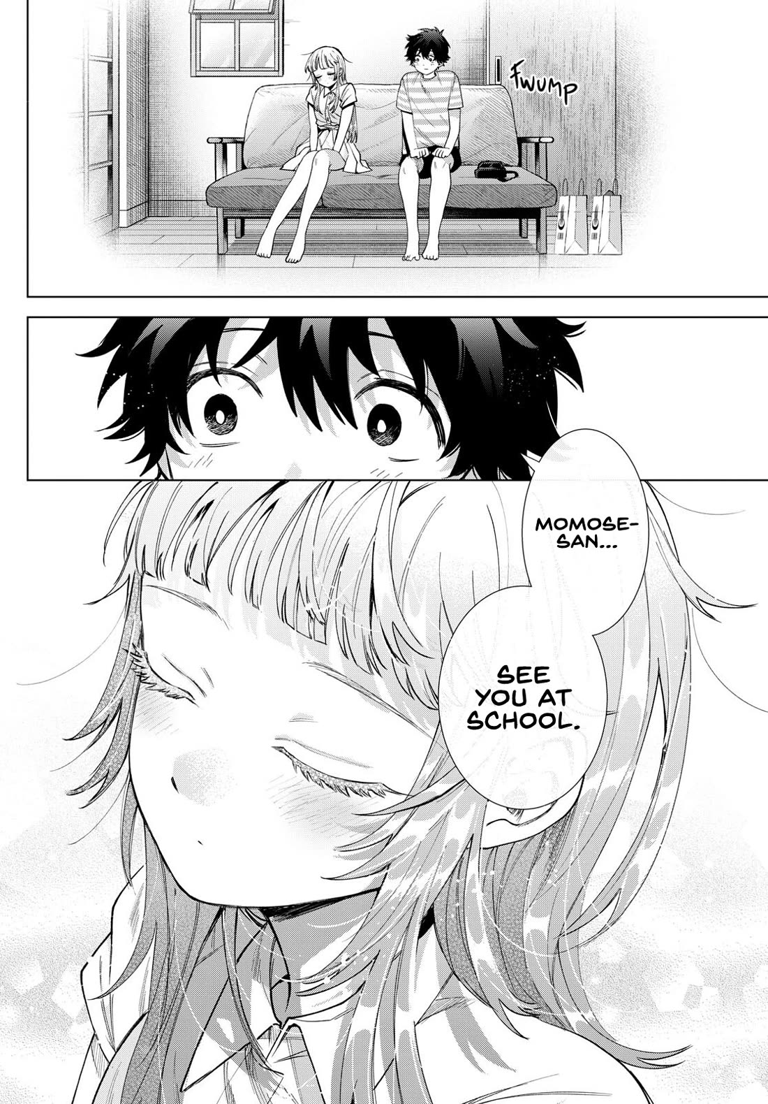 Momose Akira's First Love is a Failure. Chapter 29 page 17 - Chapter 29: Under One Roof