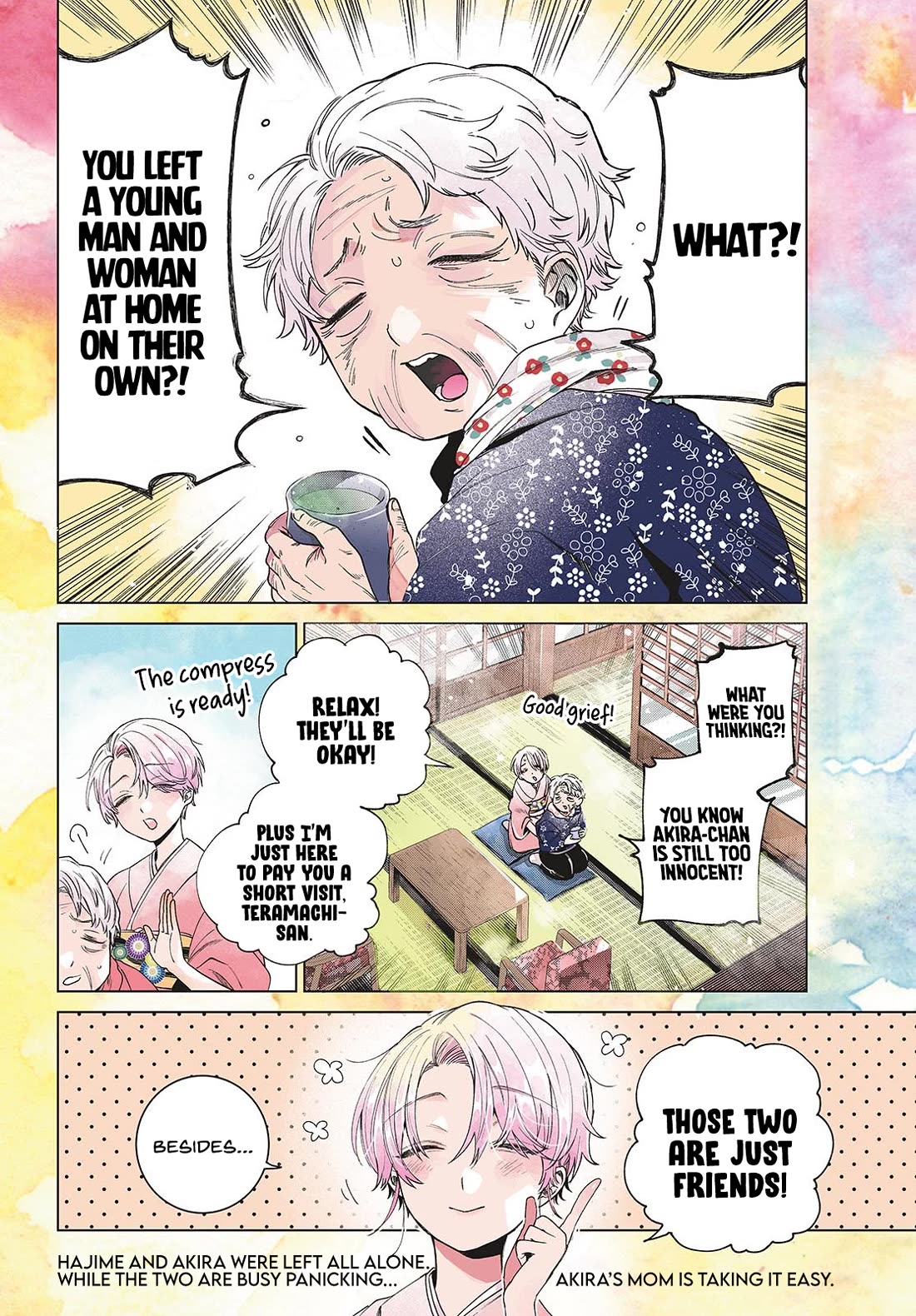 Momose Akira's First Love is a Failure. Chapter 29 page 3 - Chapter 29: Under One Roof