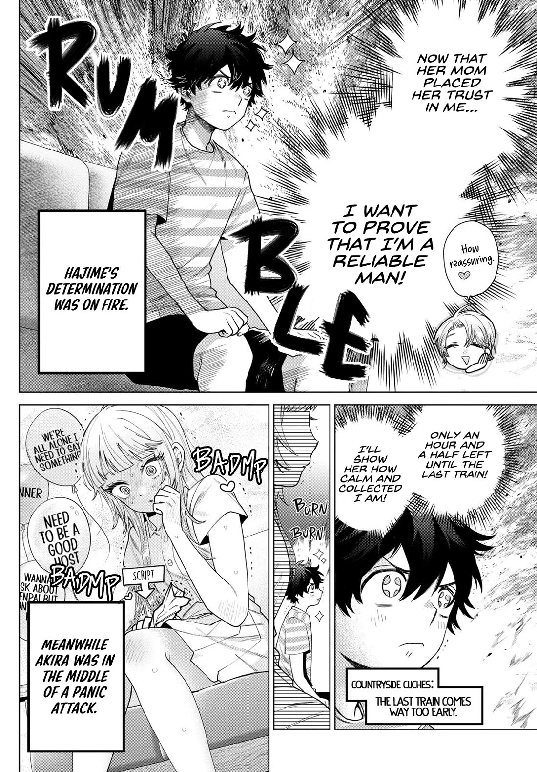 Momose Akira's First Love is a Failure. Chapter 29 page 5 - Chapter 29: Under One Roof