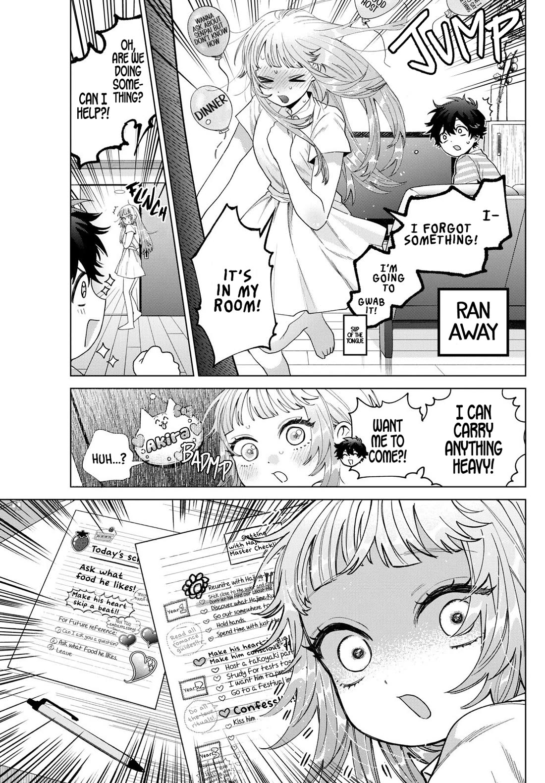 Momose Akira's First Love is a Failure. Chapter 29 page 6 - Chapter 29: Under One Roof