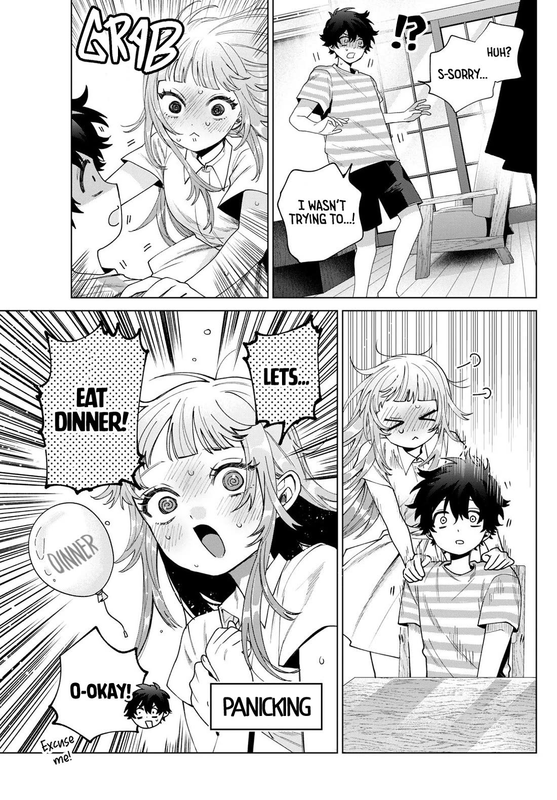 Momose Akira's First Love is a Failure. Chapter 29 page 8 - Chapter 29: Under One Roof