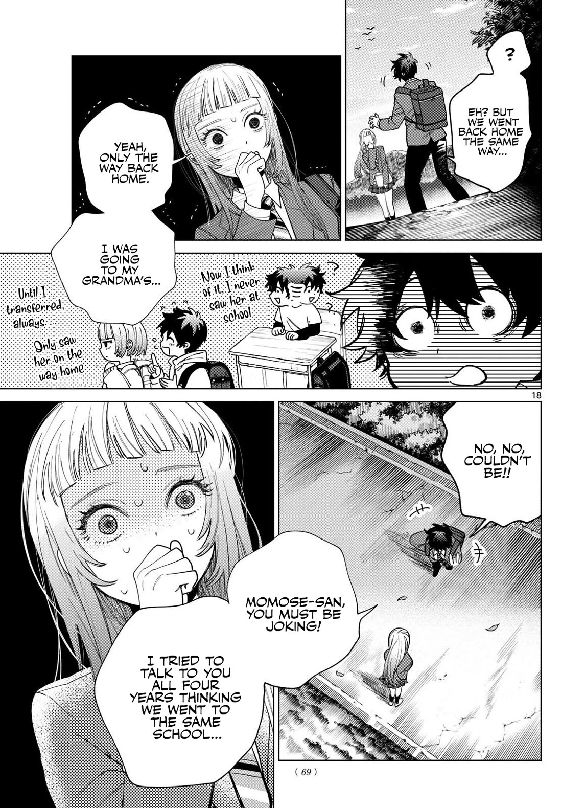 Momose Akira's First Love is a Failure. Chapter 3 page 18 - Chapter 3: Totally Jumping the Gun