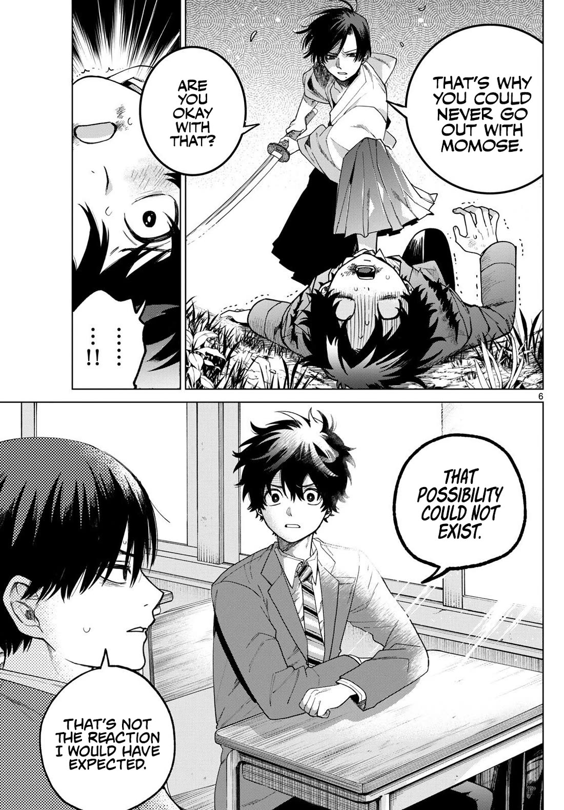 Momose Akira's First Love is a Failure. Chapter 3 page 6 - Chapter 3: Totally Jumping the Gun