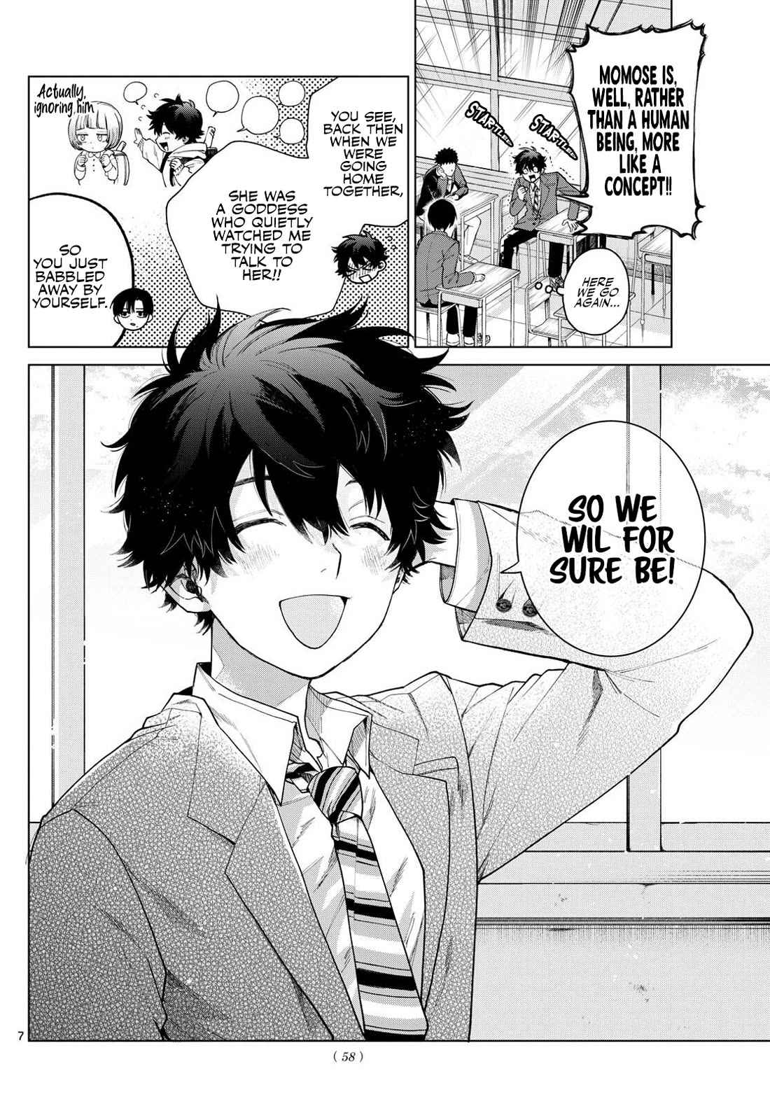Momose Akira's First Love is a Failure. Chapter 3 page 7 - Chapter 3: Totally Jumping the Gun