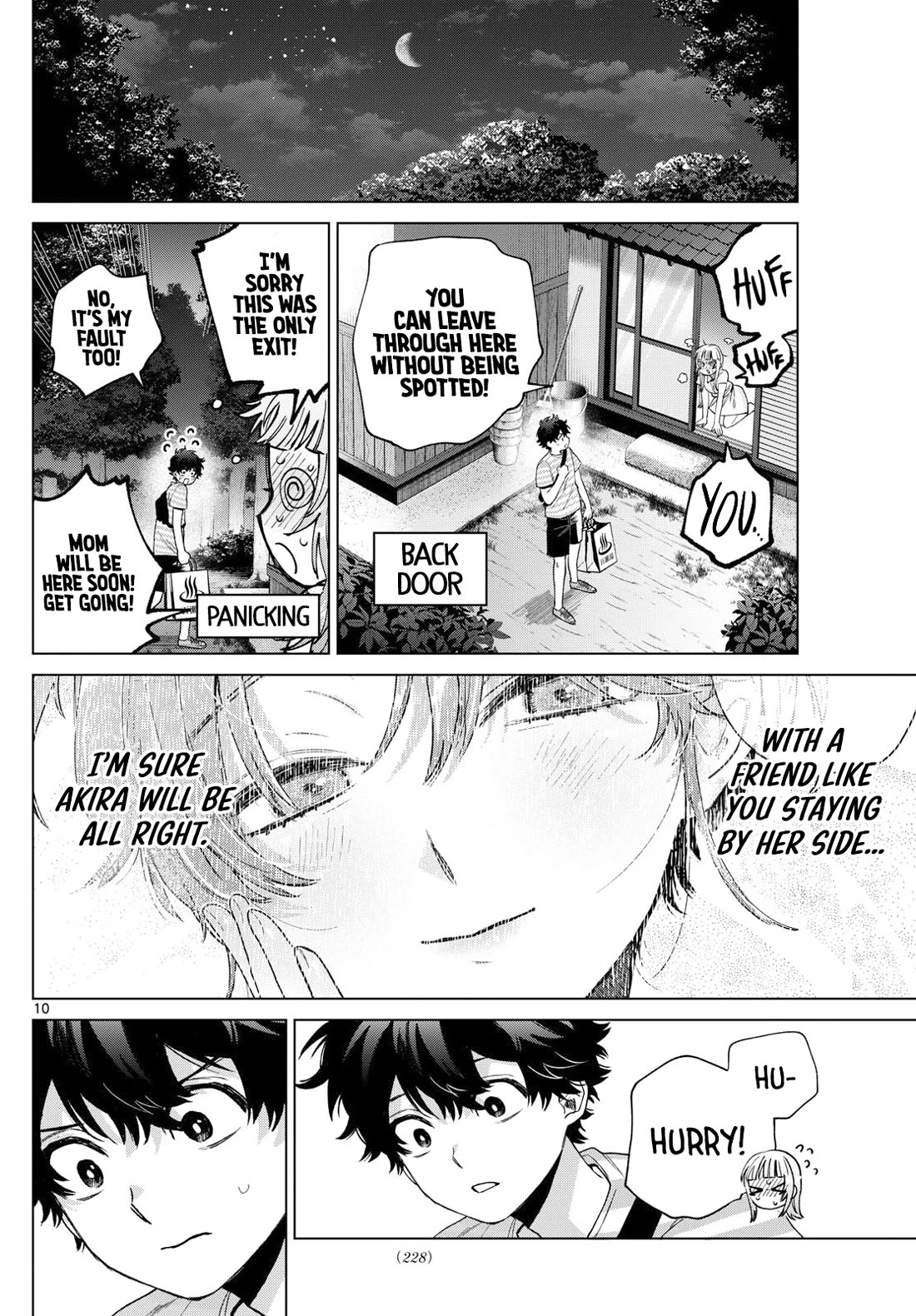 Momose Akira's First Love is a Failure. Chapter 31 page 10 - Chapter 31: Double Crisis